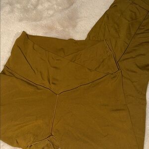 Olive Green/Mustard Leggings